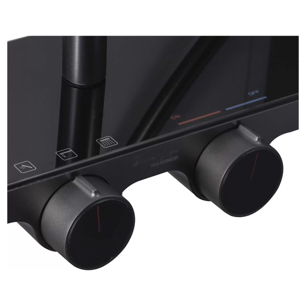 Душевая стойка Maxonor Pure Life Pleasure PL2486-9 оружейная сталь