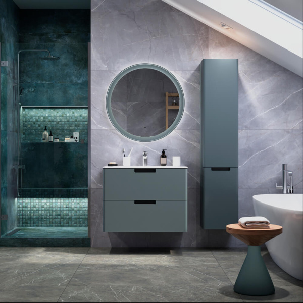 Тумба с раковиной Briz Прато 240 03-18100-16 ГРН 100 см