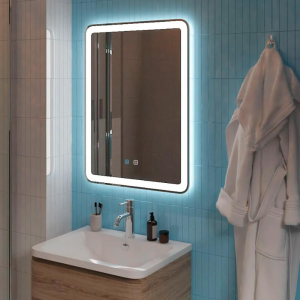 Зеркало с голосовым управлением 600x800 BelBagno SPC-MAR-600-800-LED-TCH-SND
