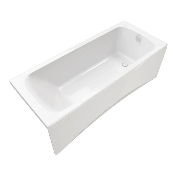 Акриловая ванна Triton Gamma 170x70 белая, с каркасом и экраном