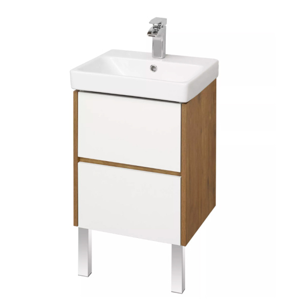 Тумба с раковиной 45 см Сканди Акватон 1A2516K0SDZ90