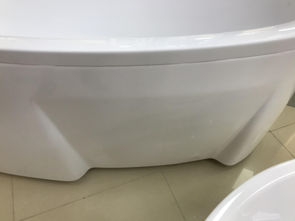 Экран для ванны Ravak Asymmetric CZ46100000 160 L белый