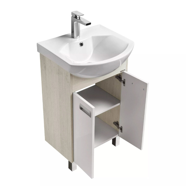 Тумба с раковиной 50 см Бекка Акватон 1A2108K1BAC20