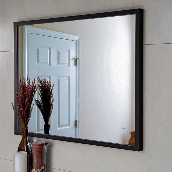 Зеркало с подсветкой AVS Мичиган 60x80 см, черное