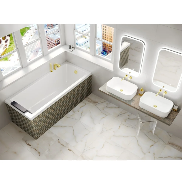 Акриловая ванна Whitecross Wave 150х70 белая, без каркаса