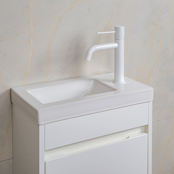 Тумба с раковиной AVS Миниатюра 40 R белая