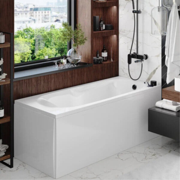 Акриловая ванна Vagnerplast Nymfa 150x70 белая, без каркаса