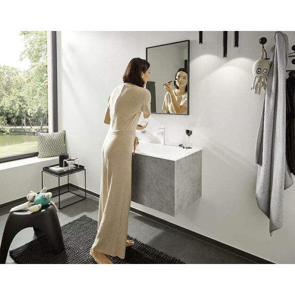 Смеситель для раковины Hansgrohe Finoris 76023700 белый матовый