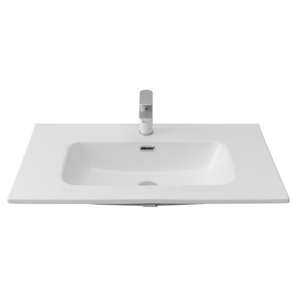 Тумба 800 + Раковина Дуб веллингтон Lino Flat AQUANET