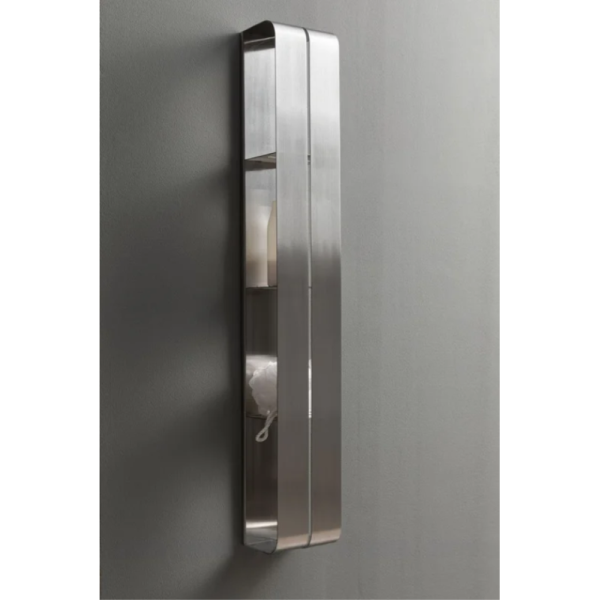 Полка Aquanet Магнум Н 334114 брашированная сталь