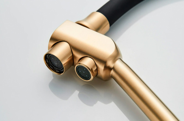 Смеситель для кухни Accoona A5179AW-13 золото