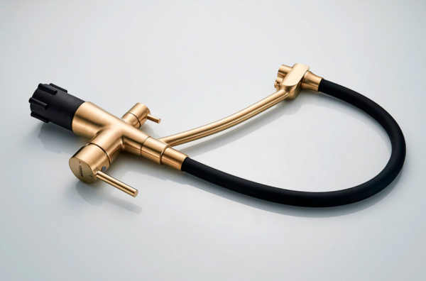 Смеситель для кухни Accoona A5179AW-13 золото