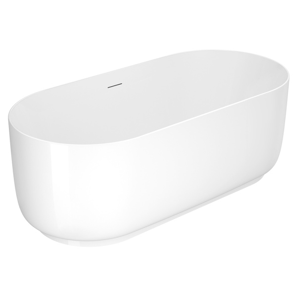 Акриловая ванна AVS Спарта 170x80 белая, с донным клапаном