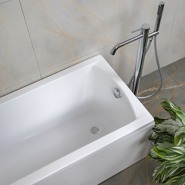 Акриловая ванна AVS Модена 170x70 белая, без каркаса