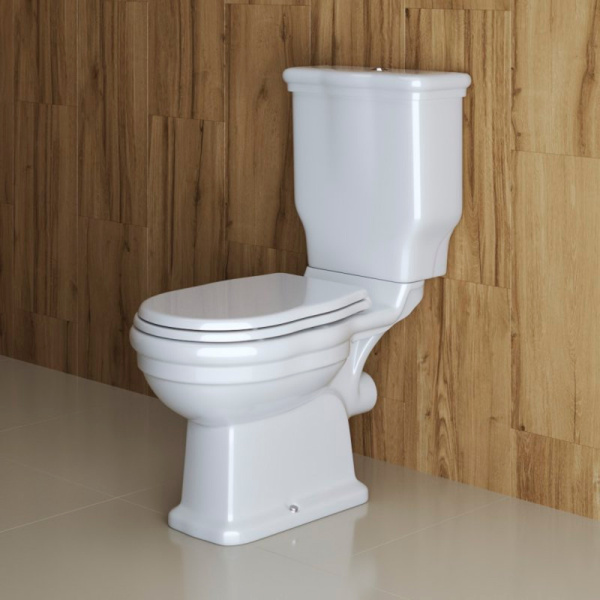 Унитаз напольный с бачком и сиденьем Boheme BelBagno BB115CPR+BB115T+BB115SC