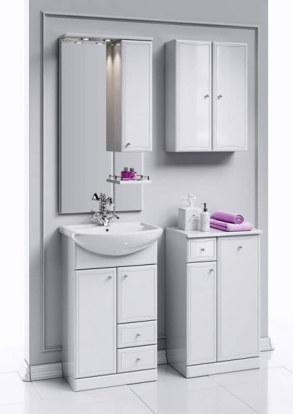 Тумба с раковиной 50 напольная Barcelona Aqwella Ba.01.05/2