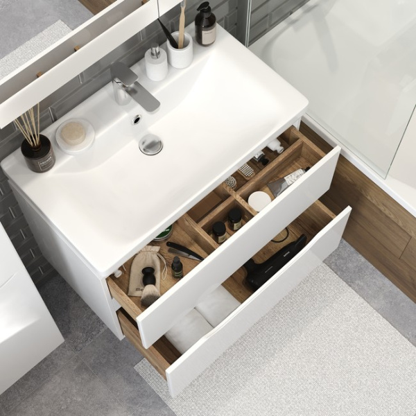 Тумба с раковиной Briz Сити 232 03-18060-09H 60 см