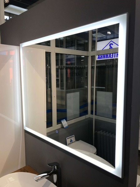 Зеркало с подсветкой AVS Селигер 100х80 см