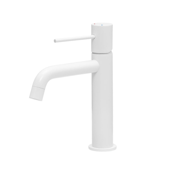 Смеситель для раковины AVS Slimmer белый матовый