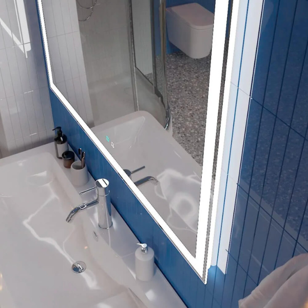 Зеркало с голосовым управлением 1000x800 BelBagno SPC-GRT-1000-800-LED-TCH-SND