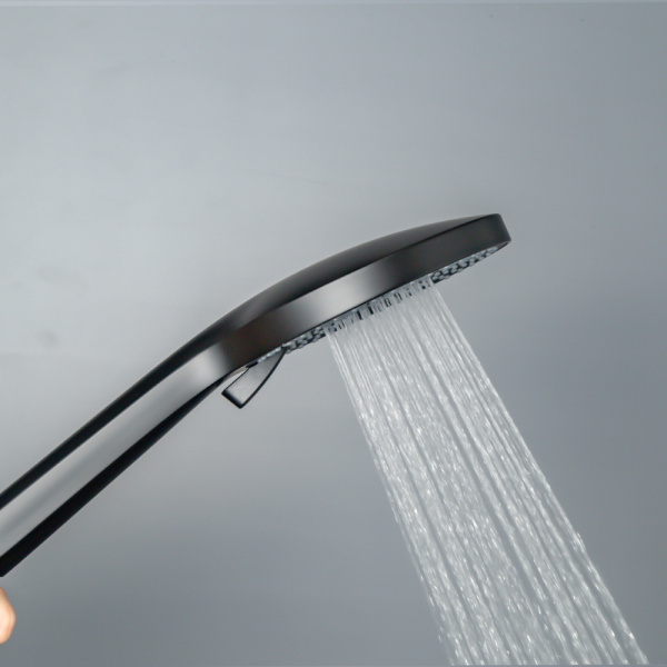 Душевая лейка AVS 811-630-MB черный матовый