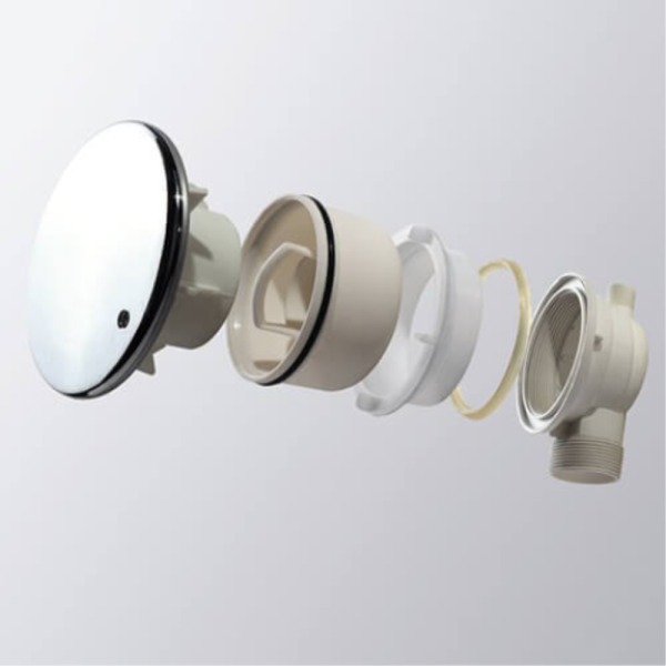 Поддон для душа Cezares Tray 120x90 белый, прямоугольно-асимметричный, акрил, с сифоном, правый