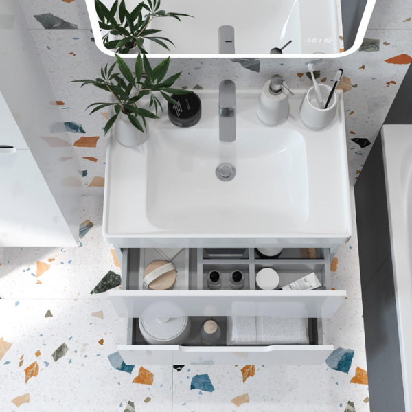 Тумба с раковиной Briz Пола 236 03-18060-15Н 60 см